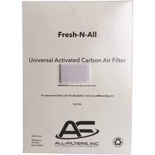 All-Filters CB-9106 Fresh-N-All Universal Refrigerator/Freezer Odor Reducing Air Filter