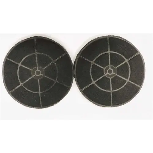 Range Hood Carbon/Charcoal Filters for Non-Ducted Recirculating Installation and Replacement Gray