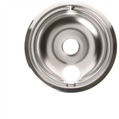 8 in. Electric Range Chrome Burner Bowl - pack of 6