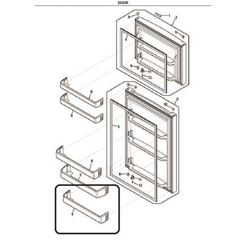 Refrigerator Door Bin