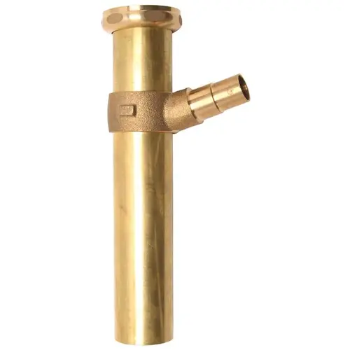 Premier 556006 HIWAY DISHWASHER TAILPIECE, ROUGH BRASS, 1-1/2 X 8 IN