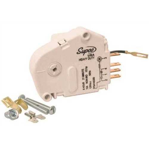 National Brand Alternative 482493 Defrost Timer Replaces GE WR9X363 and WR9X481
