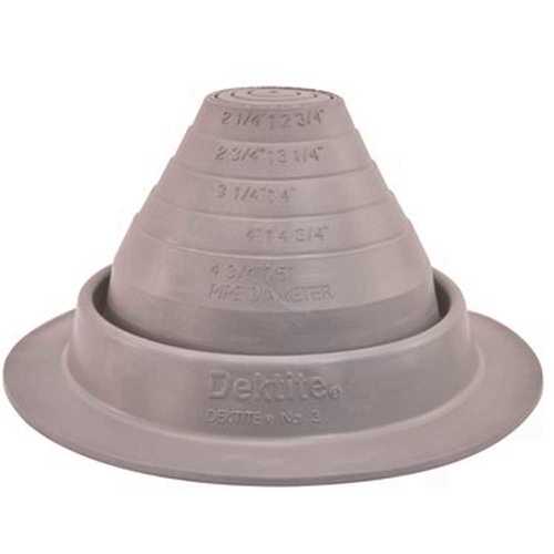IPS Corporation 81822 1/4 in. to 5 in. EPDM Roof Flashing For Vent Pipe