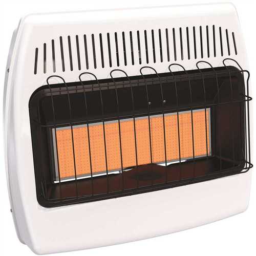 Dyna-Glo IR30PMDG-1 30,000 BTU Vent Free Infrared LP Wall Heater White