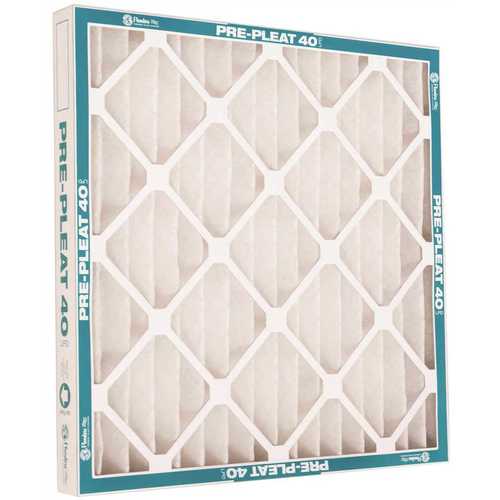 MERV 8 PRE-PLEAT 40 LPD STANDARD-CAPACITY COTTON / SYNTHETIC AIR FILTER, 25X29X4 IN - pack of 6