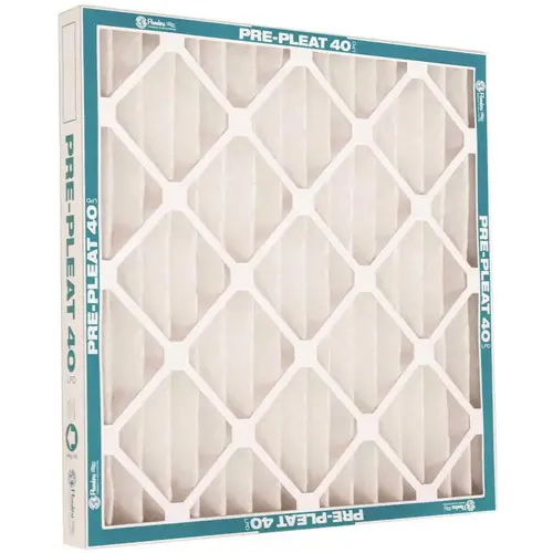 MERV 8 PRE-PLEAT 40 LPD STANDARD-CAPACITY COTTON / SYNTHETIC AIR FILTER, 12X20X2 IN - pack of 12