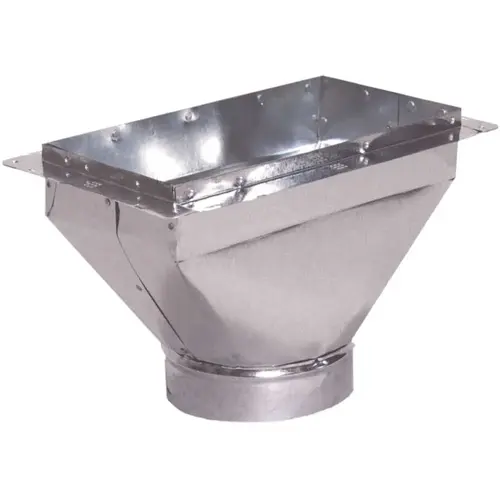 8 in. x 4 in. to 5 in. Register Box with Flange