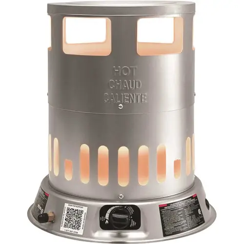 Dyna-Glo RMC-LPC80DG 50K-80K BTU Convection Propane Tower Portable Heater Silver