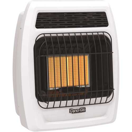 Dyna-Glo IRSS12NGT-2N 12,000 BTU Vent Free Infrared Natural Gas Thermostatic Wall Heater