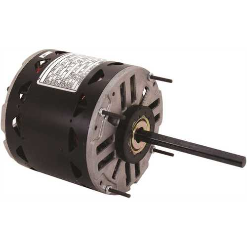 Century FD6001A DIRECT DRIVE BLOWER MOTOR, 5-5/8 IN., 208-230 VOLTS, 4.0 - 2.0 AMPS, 3/4 - 1/5 HP, 1,075 RPM
