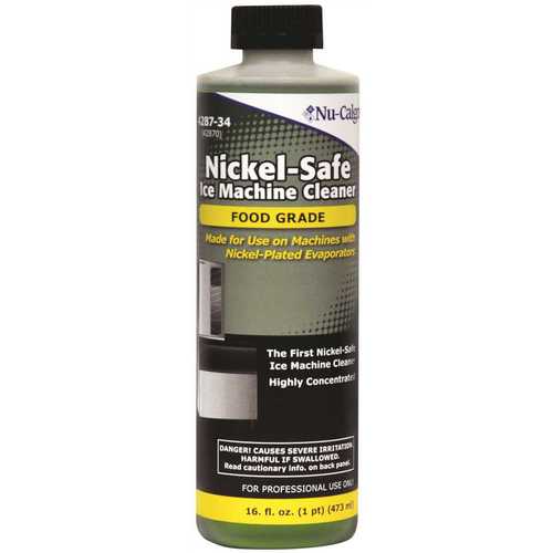 National Brand Alternative 4287-34 Nickel Safe Ice Machine Cleaner, 16 Oz., 12-Per CS - pack of 12