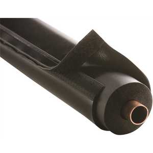 Airex Mfg. 72C-B AIREX E-FLEX GUARD, HVAC LINE SET AND OUTDOOR PIPE INSULATION PROTECTION, FITS 3/4 IN. INSULATION, BLACK