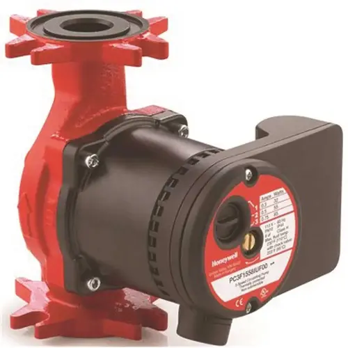 3-Speed 15 GPM Aquapump Hydronic Circulating Pump Red