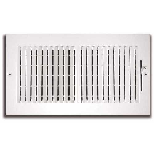 TruAire 102M 16X06 16 in. x 6 in. 2-Way Wall/Ceiling Register White