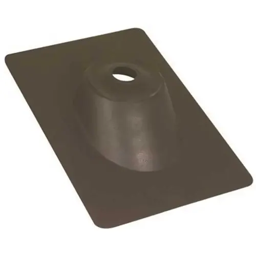 3 in. Roof Flashing Thermoplastic for Vent Pipe Black