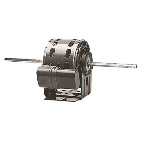 546 DOUBLE SHAFT FAN COIL MOTOR, 5 IN., 115 VOLTS, .78-.55-.36-.27 AMPS, 1/20-1/30-1/50-1/75 HP, 1,075 RPM