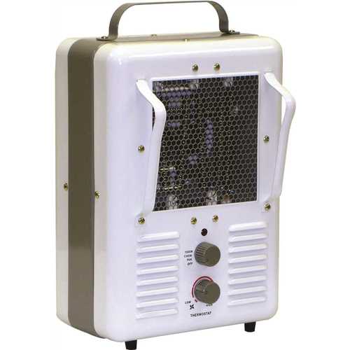 5,120 BTU 1,500-Watt 120-Volt Fan Forced Milkhouse Style Portable Heater