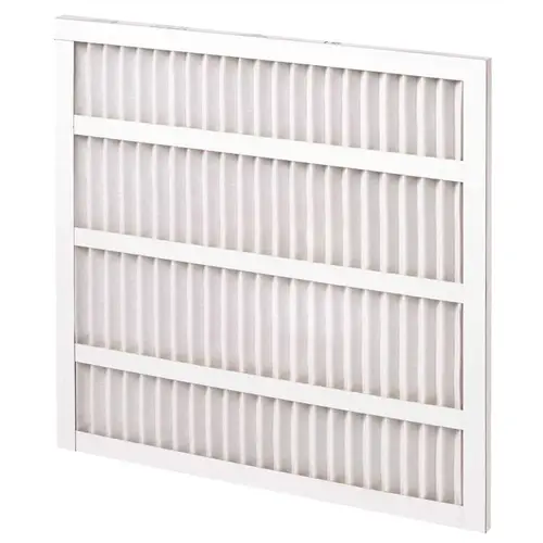 20 x 20 x 1 Pleated Air Filter Standard Capacity Self-Supported MERV 8 - pack of 12