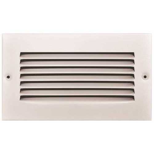TruAire 170 08X04 8 in. x 4 in. White Stamped Return Air Grille