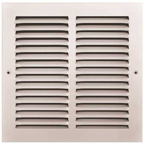 TruAire 170 10X10 10 in. x 10 in. White Stamped Return Air Grille