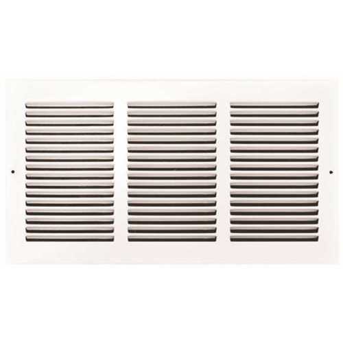 TruAire 170 16X08 16 in. x 8 in. White Stamped Return Air Grille
