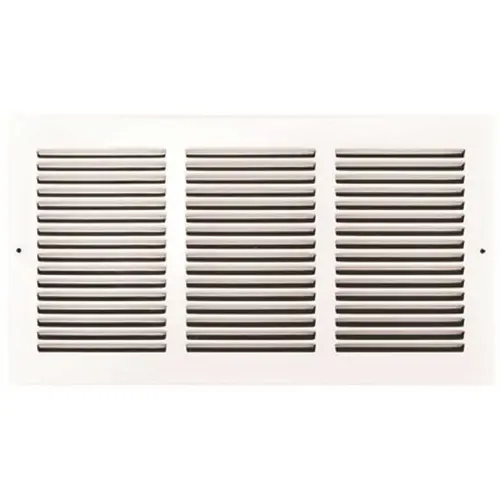 TruAire 170 16X08 16 in. x 8 in. White Stamped Return Air Grille