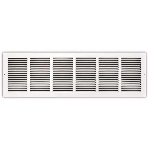 TruAire 170 30X08 30 in. x 8 in. White Stamped Return Air Grille