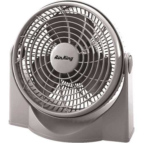 9 in. High Performance 3 Speed Table Pivot Fan