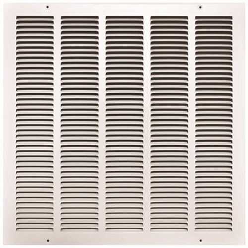 TruAire 170 20X20 20 in. x 20 in. White Stamped Return Air Grille
