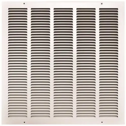 TruAire 170 20X20 20 in. x 20 in. White Stamped Return Air Grille