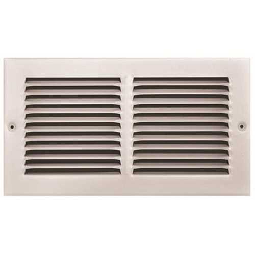 TruAire 170 12X06 12 in. x 6 in. White Stamped Return Air Grille