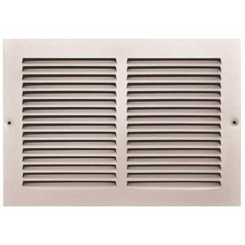 TruAire 170 12X08 12 in. x 8 in. White Stamped Return Air Grille