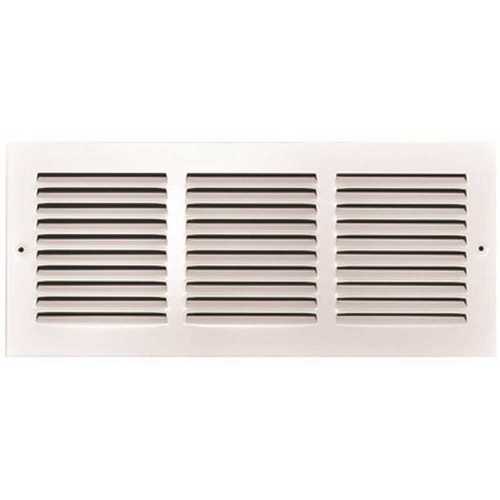 TruAire 170 16X06 16 in. x 6 in. White Stamped Return Air Grille