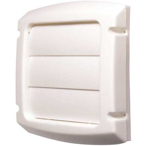 Everbilt LC4WXHD 4 in. Louvered Vent Cap in White