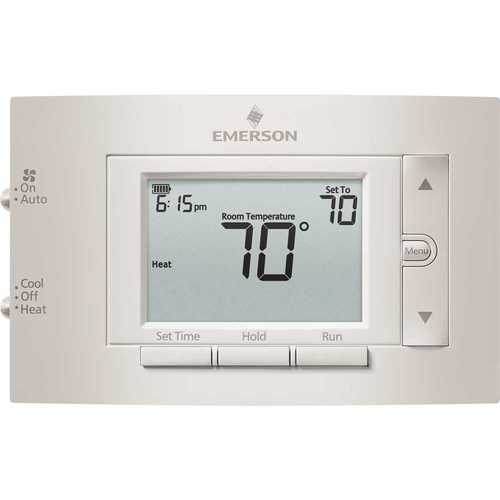 Emerson 1F83C-11PR 7-Day Programmable Conventional (1H/1C) Digital Thermostat