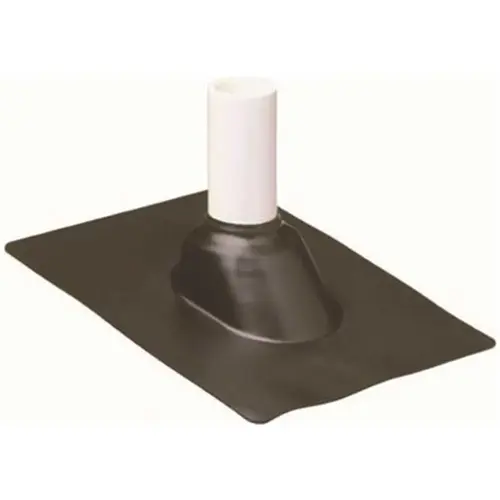 3 in. Roof Flashing Neoprene for Vent Pipe Black