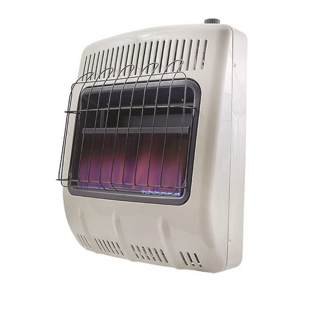 20000 BTU Vent-Free Blue Flame Natural Gas Heater with Thermostat