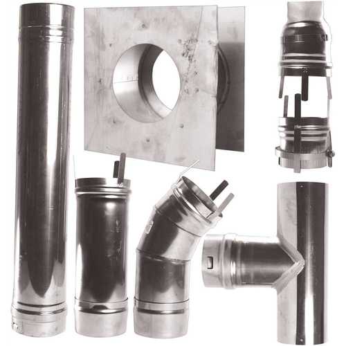 Mr. Heater F102860 Horizontal Vent Kit for Unit Heaters