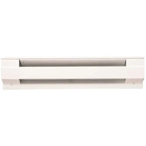 24 in. 350-Watt 240/208-Volt Electric Baseboard Heater in White