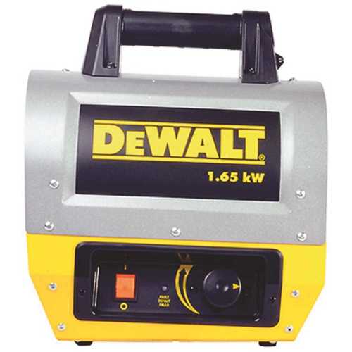 DEWALT DXH165 5,118 BTU/1.65 kW Electric Forced Air Heater