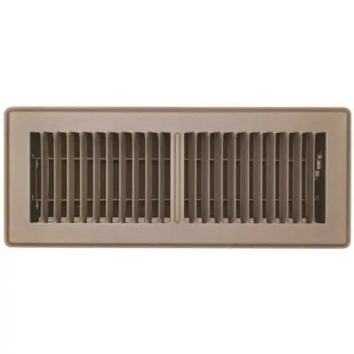 TruAire 150MB 04X12 4 in. x 12 in. Brown Floor Register