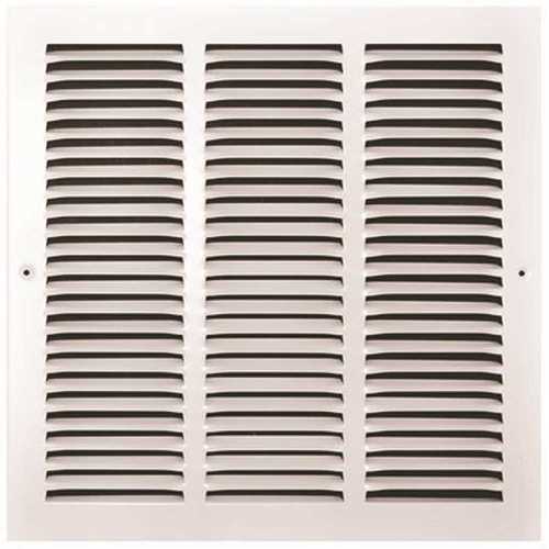 TruAire 170 14X14 14 in. x 14 in. White Stamped Return Air Grille