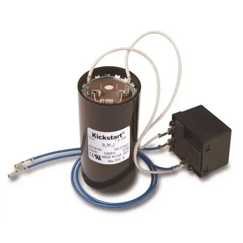 TO-5 Kickstart Compressor Hard Start Kit for Ductless Mini-Split Black