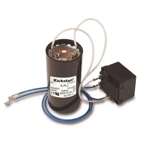 KS1 Kickstart Hard Start Device Compressor Hard Start Kit for Ductless Mini-Split Black
