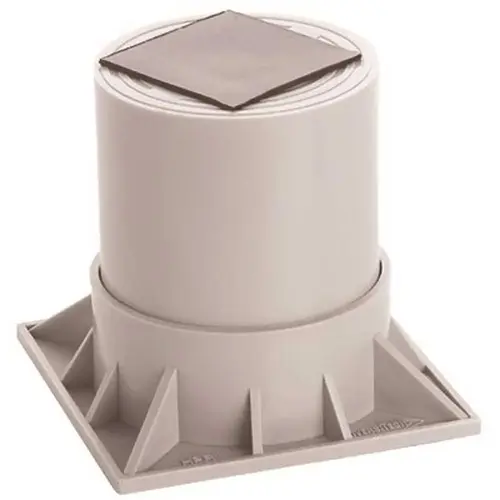 3 in. Heat Pump Riser Gray