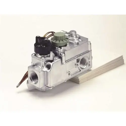 Robertshaw 710-205 Low-Profile Hydraulic Snap Action Gas Valve Chrome