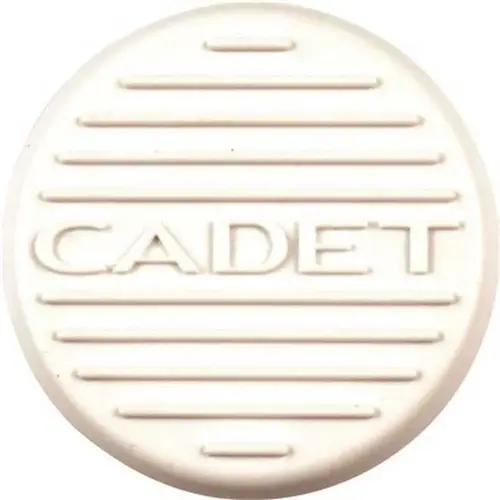 Cadet 40010 Grille Emblem in White Beige