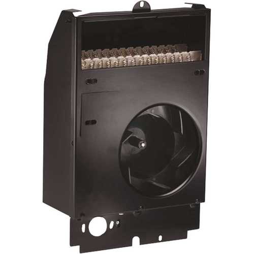 Cadet CS152 Com-Pak Wall Heater Assembly 5120 BTU 1500-Watt 240-Volt, Fan Forced Electric, No Stat Black