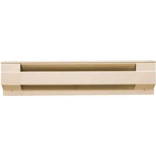 Cadet 2F500A 30 in. 500-Watt 240-Volt Electric Baseboard Heater in Almond