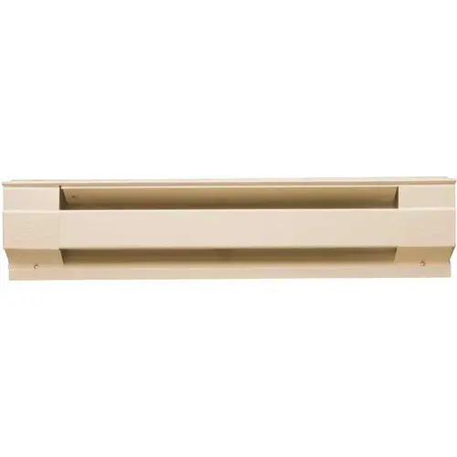 Cadet 4F1000A 48 in. 1,000-Watt 240-Volt Electric Baseboard Heater in Almond